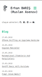 Mobile Screenshot of erhanbaris.com